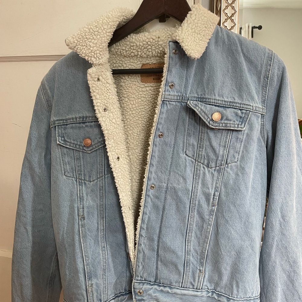 Levi’s Sherpa denim jacket